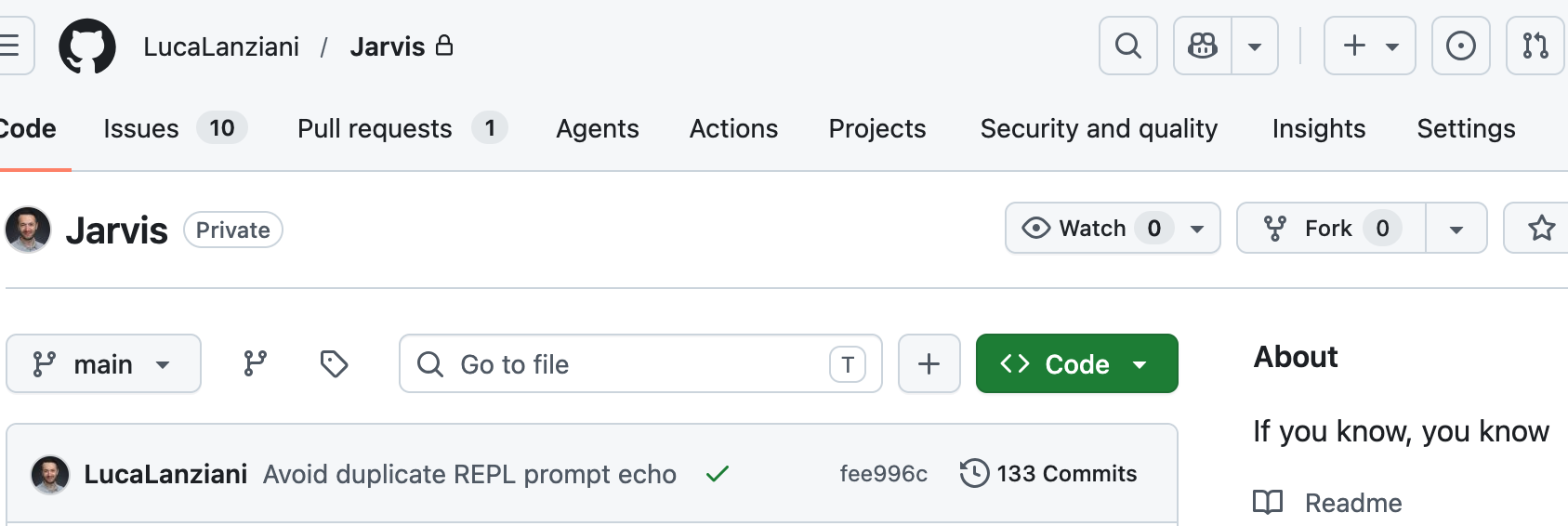 Jarvis repository overview